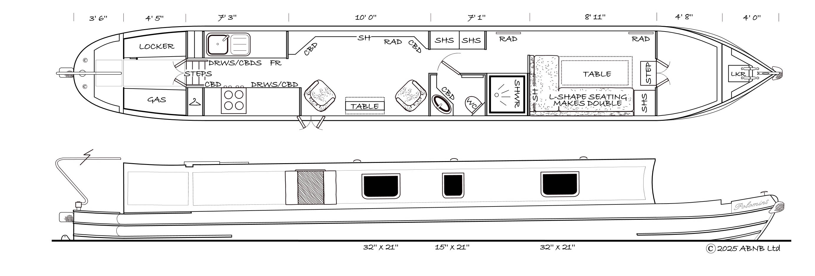 POLOMINT boat drawing