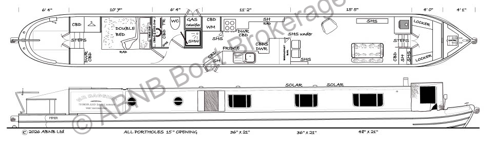 MR BAGGINS boat drawing