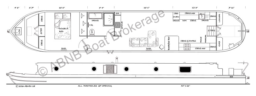 CHELSON boat drawing