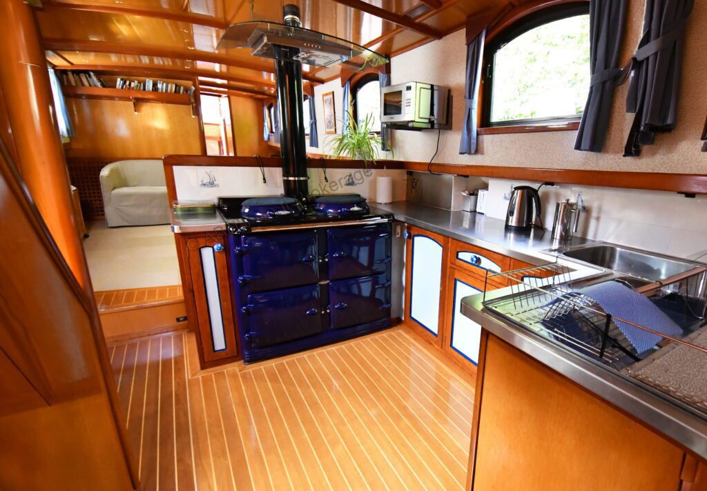 Well-equipped galley